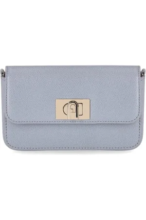 Furla Torebki, Kobieta, Niebieski, ONE SIZE, Skóra, Mini Torebka Crossbody Nuvola