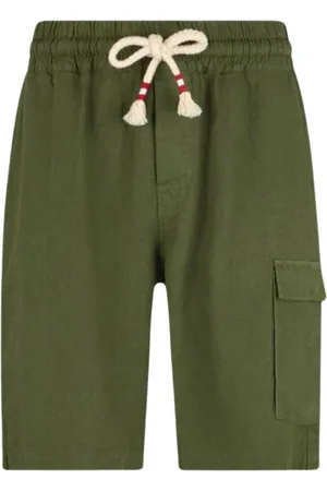 MC2 SAINT BARTH Szorty, Mężczyzna, Zielony, M, Militarne Szorty Bermuda