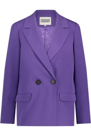 Fabienne Chapot Kurtki, Kobieta, Fioletowy, M, Benji Blazer