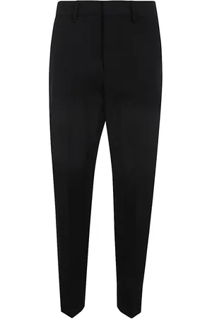 Dsquared2 Spodnie, Kobieta, Czarny, M, Wełna, Spodnie Slim-fit