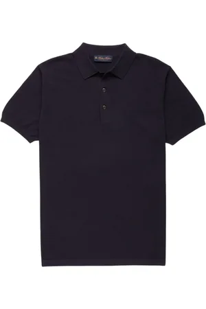 Brooks Brothers Koszulki, Mężczyzna, Niebieski, M, Bawełna, Bawełniana koszulka polo