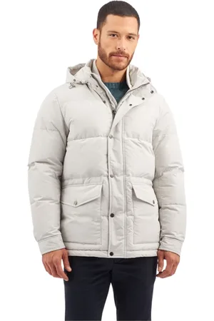 Brooks Brothers Kurtki, Mężczyzna, Beżowy, L, Poliester, Puchowa kurtka w kolorze piasku