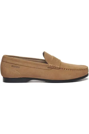 SEBAGO Buty, Mężczyzna, Beżowy, 42 EU, Klasyczny Mokasyn Slip-On