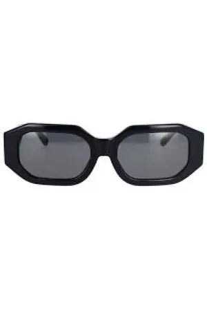 The Attico Akcesoria, unisex, Czarny, ONE SIZE, Kwadratowe okulary przeciwsłoneczne