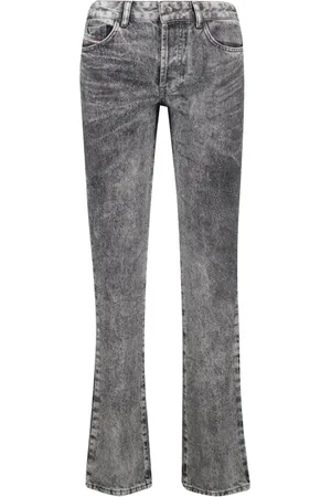 Diesel Jeansy, Kobieta, Szary, W27, Bawełna, Dżinsy 1989 D-Mine Straight Leg