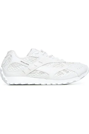 Bottega Veneta Buty, Mężczyzna, Biały, 42 EU, Poliester, Orbit Sneakers
