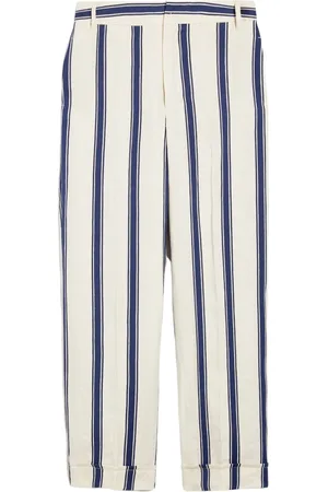 Max Mara Spodnie, Kobieta, Beżowy, M, Bawełna, Elise Proste Spodnie