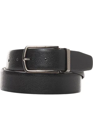 HUGO BOSS Akcesoria, Mężczyzna, Czarny, ONE SIZE, Skóra, Dwustronny pasek