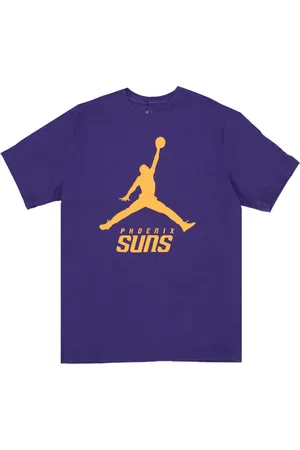 Jordan Koszulki, Mężczyzna, Niebieski, L, Koszulka Phoenix Suns