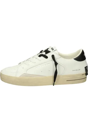 Crime london Buty, Mężczyzna, Biały, 43 EU, Skóra, Sneakersy Low Top