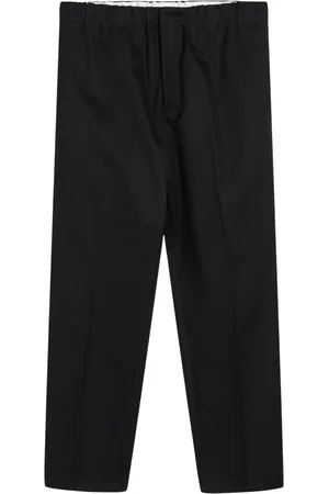 Jil Sander Spodnie, Mężczyzna, Niebieski, S, Luźne Spodnie Baggy