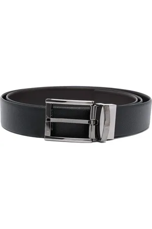 Emporio Armani Akcesoria, Mężczyzna, Czarny, ONE SIZE, Pasek Cintura