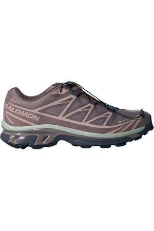 Salomon Sport, Mężczyzna, brązowy, 42 1/2 EU, Lekkie Sneakersy Quicklace z 10mm Dropem