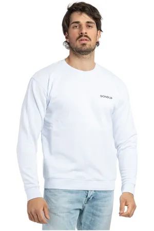 Dondup Bluzy, Mężczyzna, Biały, M, Koszulka treningowa