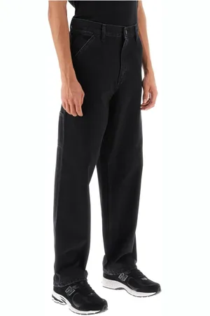 Carhartt Jeansy, Mężczyzna, Czarny, W29, Bawełna, Smith Cargo Jeansy
