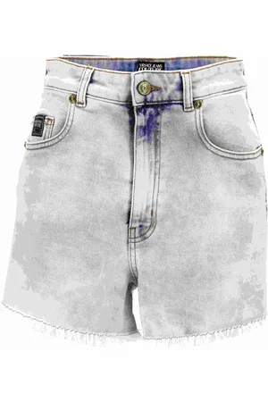 VERSACE Szorty, Kobieta, Niebieski, W28, Spodnie