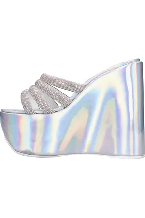 Casadei Buty, Kobieta, Szary, 37 EU, Skóra, Koturny
