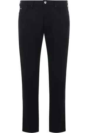 Emporio Armani Jeansy, Mężczyzna, Niebieski, W29, Bawełna, Dżinsy Slim-fit J06 z pięcioma kieszeniami