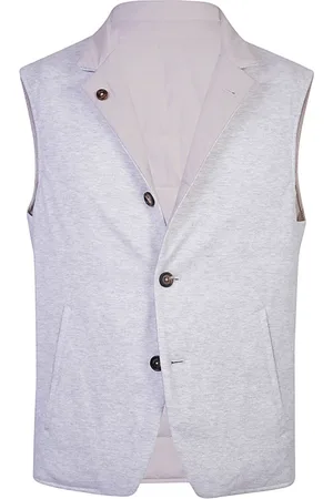 ELEVENTY Kurtki, Mężczyzna, Szary, 4XL, Bawełna, Rękawiczki z lnu i bawełny