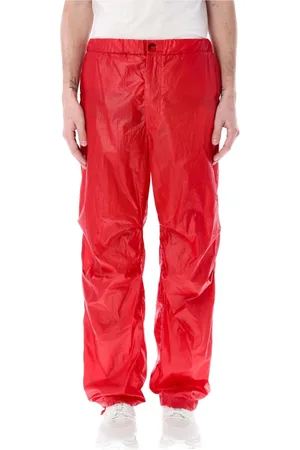 Salvatore Ferragamo Spodnie, Mężczyzna, Czerwony, M, Spodnie Look 41