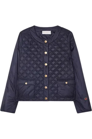BUSNEL Kurtki, Kobieta, Niebieski, XS, Poliester, Elvira Quilted Jacket