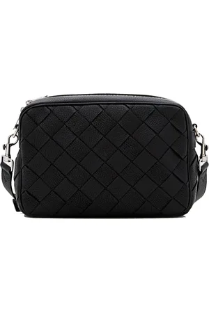 Bottega Veneta Torebki, Kobieta, Czarny, ONE SIZE, Skóra, Intrecciato Camera Bag
