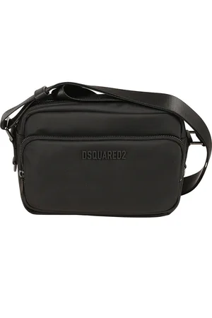 Dsquared2 Torebki, Mężczyzna, Czarny, ONE SIZE, Torba Crossbody Cordura