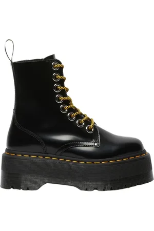 Dr. Martens Buty, Kobieta, Czarny, 40 EU, Skóra, Jadon Max Buttero Skórzane Botki na Platformie
