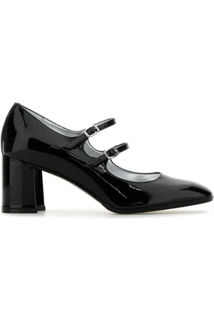 Carel Buty, Kobieta, Czarny, 38 EU, Skóra, Czółenka Alice na 7 cm obcasie