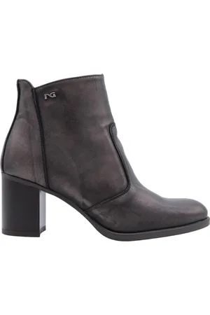 Nero Giardini Buty, Kobieta, Szary, 37 EU, Stylowe botki do kostki