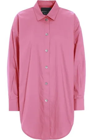 Bitte Kai Rand Bluzki, Kobieta, Różowy, 2XL, Bawełna, Core Cotton Shirt