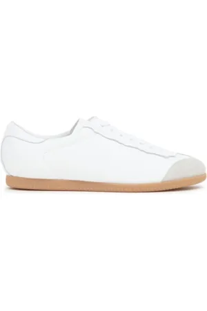 Maison Margiela Buty, Mężczyzna, Biały, 41 EU, Skóra, Lekkie sneakersy
