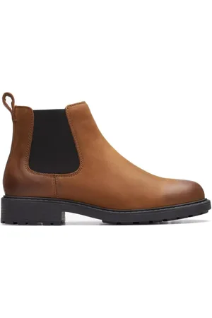 Clarks Buty, Kobieta, brązowy, 37 EU, Skóra, Botki Chelsea Orinoco 2 Lane