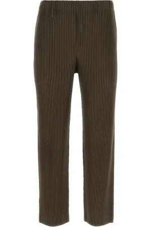 Issey Miyake Spodnie, Mężczyzna, brązowy, S, Slim-fit Trousers