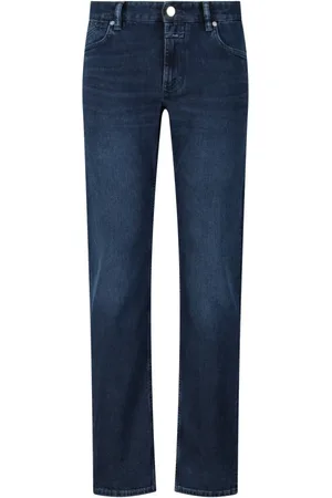 Closed Jeansy, Mężczyzna, Niebieski, W33, Bawełna, Jeansyy Slim-Fit Unity Slim