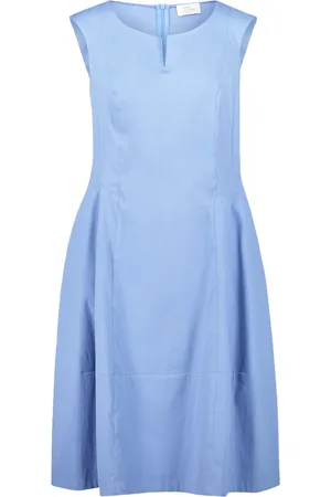 Vera Mont Sukienki, Kobieta, Fioletowy, 3XL, Dopasowana letnia sukienka