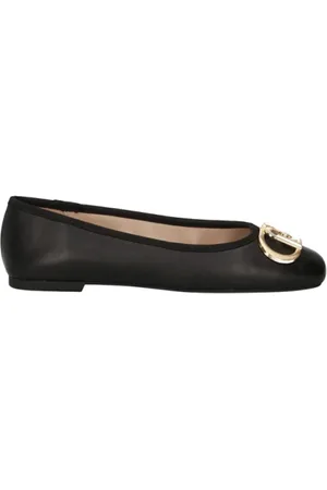 Liu Jo Buty, Kobieta, Czarny, 36 EU, Skóra, Eleganckie Baleriny