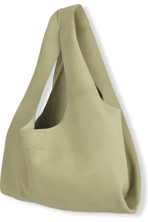 Cortana Torebki, Kobieta, Zielony, ONE SIZE, Zamsz, Mała torba shopper XS