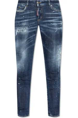 Dsquared2 Jeansy, Kobieta, Niebieski, XS, Bawełna, Jennifer Jeansy