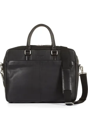 Howard London Torebki, Mężczyzna, Czarny, ONE SIZE, Skóra, Torba na laptopa Morris