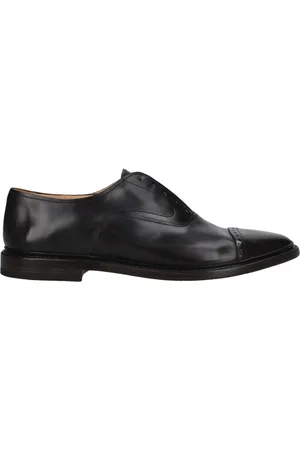 Premiata Buty, Mężczyzna, Czarny, 43 EU, No-Lace Skórzana Francesina