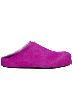 Marni Buty, Kobieta, Różowy, 37 EU, Skóra, Fussbett Sabot
