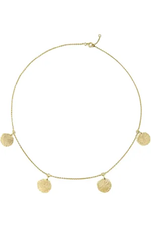 Inès de la Fressange Akcesoria, Kobieta, Żółty, ONE SIZE, Kolczyk Lutece, 4 pozłacane motywy
