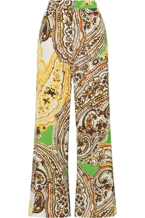Maliparmi Spodnie, Kobieta, Wielobarwność, S, Arabesque Print Spodnie