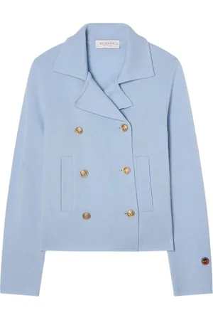BUSNEL Kurtki, Kobieta, Niebieski, M, Wełna, Indra Jacket Ice