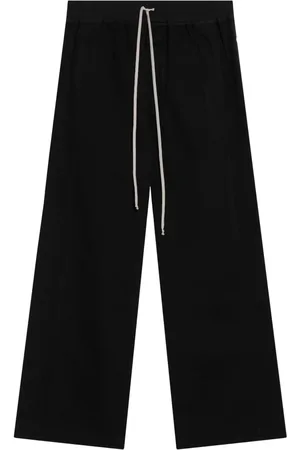 Rick Owens Spodnie, Mężczyzna, Czarny, L, Spodnie do biegania dla aktywnych