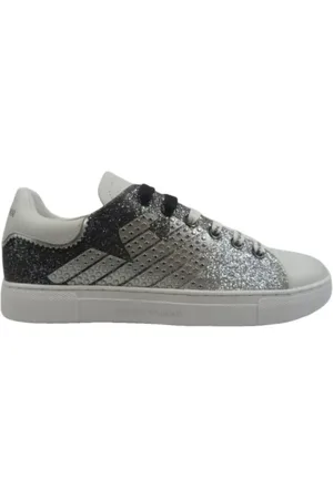 Emporio Armani Buty, Kobieta, Biały, 36 EU, Skóra, Stylowe Białe Sneakersy