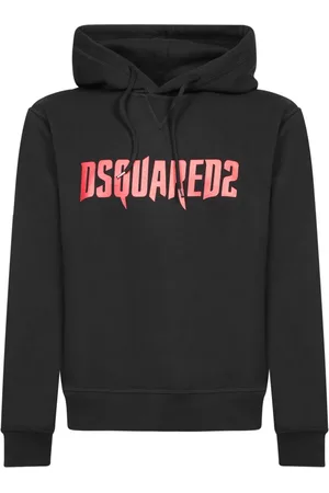 Dsquared2 Bluzy, Mężczyzna, Czarny, M, Bawełna, Czarna Bluza Urban Style Aw 24