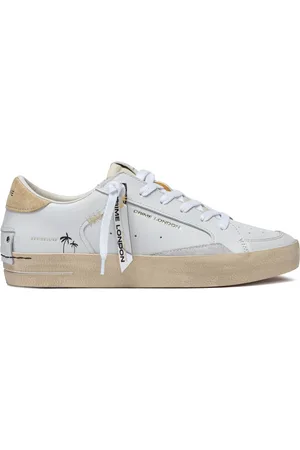 Crime london Buty, Mężczyzna, Biały, 42 EU, Skóra, Stylowe Sneakersy