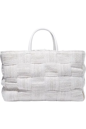 Casadei Torebki, Kobieta, Biały, ONE SIZE, Skóra, Torba Shopper Twiga